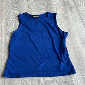 Blue Sleeveless Women's Top